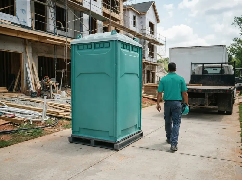 High-Rise & Crane Lift Portable Toilets in Atlanta, GA