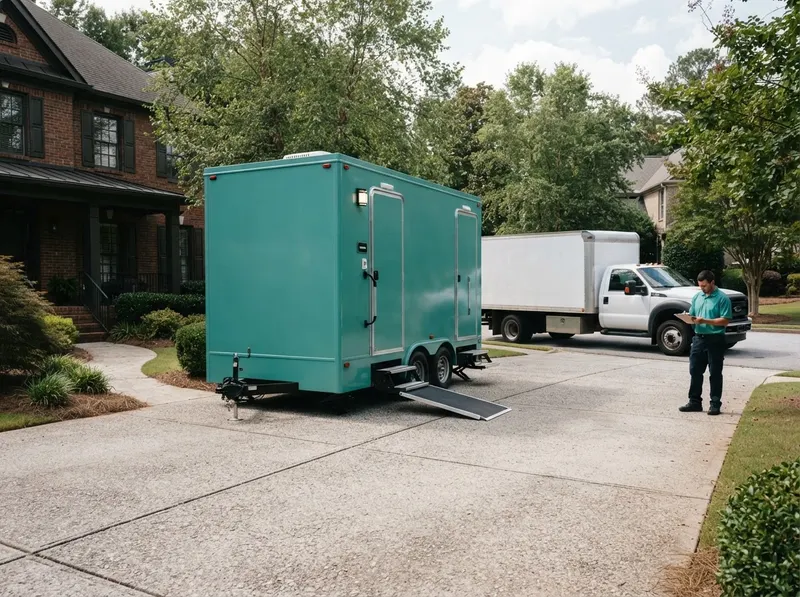 Luxury Multi-Stall Restroom Trailers in Atlanta, GA